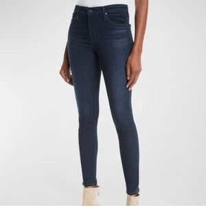 Ag The Farrah High Rise Skinny Jeans in Dark Wash Size 29